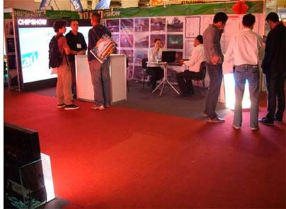 齐普光电参加2011年巴西圣保罗影像标识展