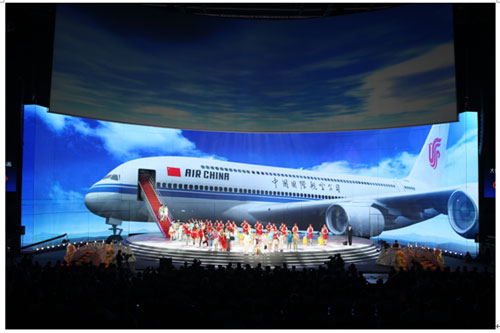 舞美剧《天安门》LED屏视觉效果达极致