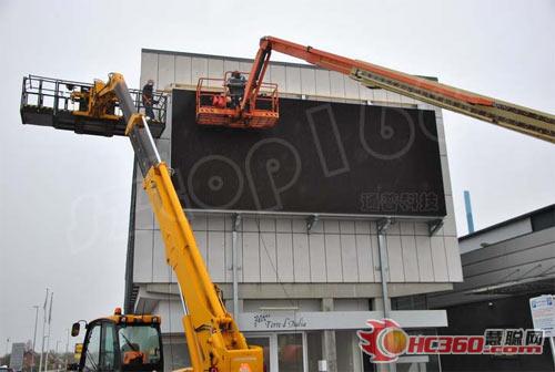 通普P16 LED三灯户外全彩显示屏落户丹麦