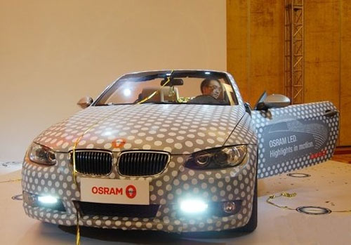 欧司朗推出首款采用LED光导技术的日行灯 欧司朗推出首款采用LED光导技术的日行灯