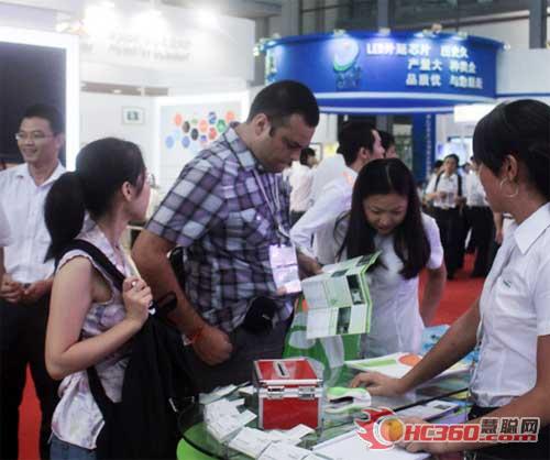 大眼界LED显示屏光耀2011深圳光博会