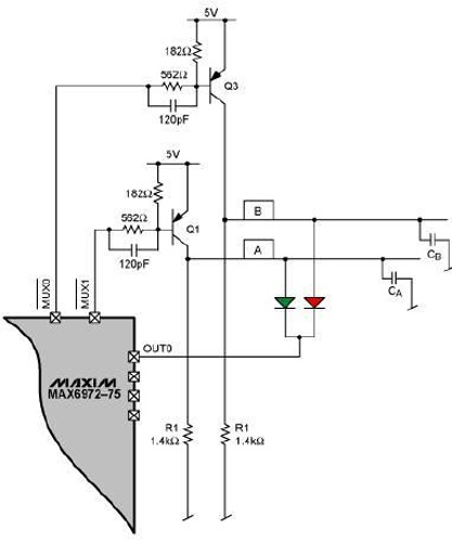 利用MAX6972–MAX6975 LED驱动器消除彩色