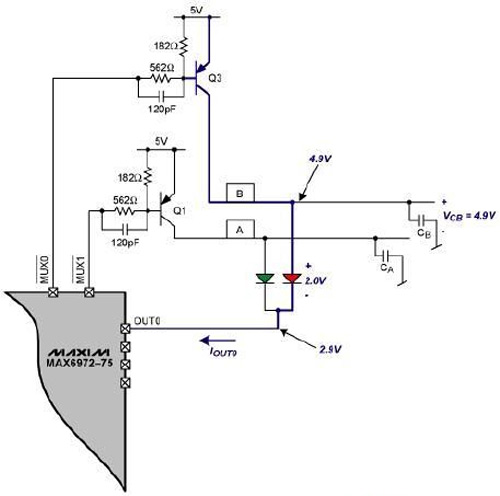 利用MAX6972–MAX6975 LED驱动器消除彩色