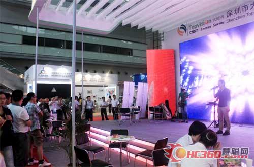 大眼界LED显示屏光耀2011深圳光博会
