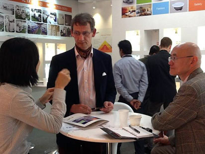 艾比森公司率团参加“Light+Building 2012”