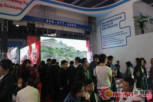 洲明参加第八届广州国际LED展满载而归