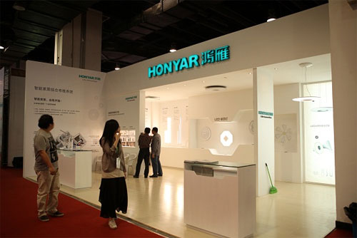鸿雁LED照明解决方案闪耀杭州电子信息博览会