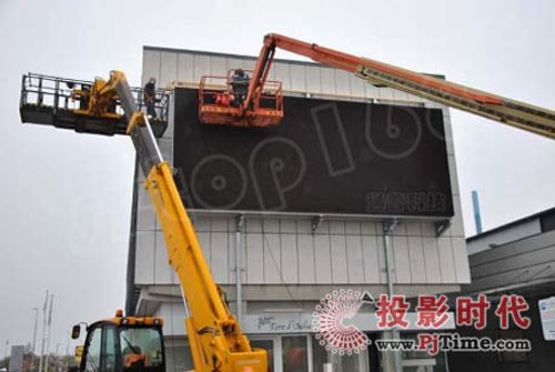 通普美人鱼项目P16户外LED显示屏惊艳丹麦 通普美人鱼项目P16户外LED显示屏惊艳丹麦