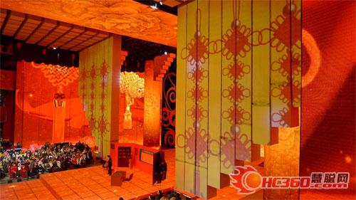 巴可视觉显示为央视龙年春晚“保驾护航”