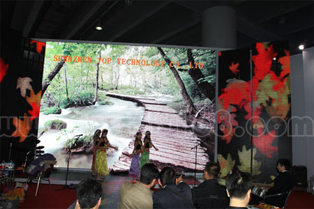 通普科技携最新LED显示屏参加南非广告展