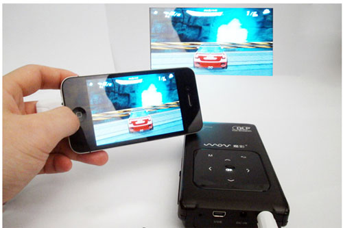 未来的投影机：智能手机阵列式LED微型投影机