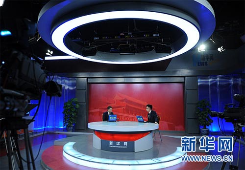 勤上李旭亮做客新华网 畅谈LED照明推广