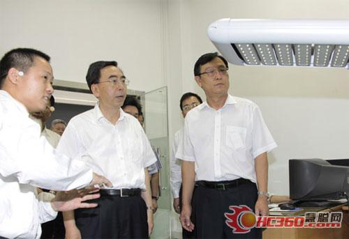 广东省常务副省长朱小丹实地调研勤上