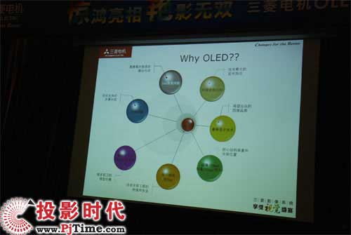 三菱OLED显示屏为影像显示创造无限可能