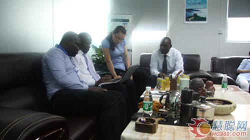 亿光LED高清系列获亲睐 安哥拉客商慕名造访