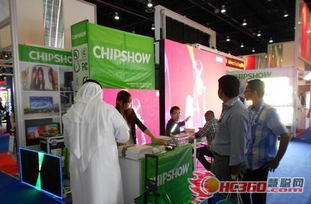 齐普光电迪拜展圆满落下帷幕