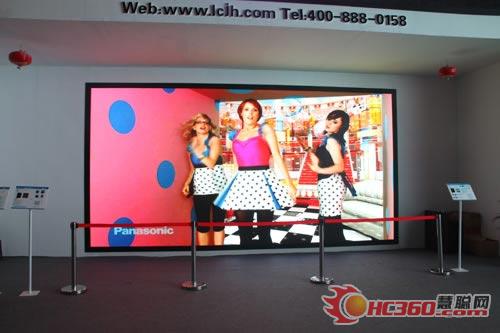 联建光电室内全彩电视屏惊艳广州国际LED展