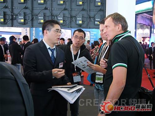 CREATOR快捷超薄贵视LED屏亮相广州LED展