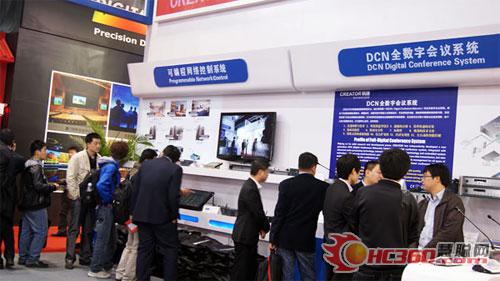 CREATOR携新品亮相InfoComm China2012展