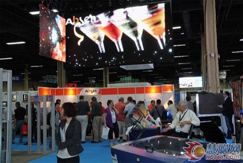 艾比森布局全球市场 美国ISA展受欢迎