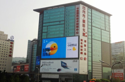 LED大屏幕助“大黄鸭”周游全国