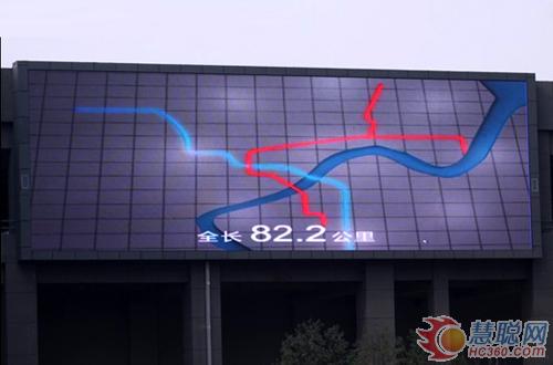 齐普光电显示屏协助杭州进入地铁时代