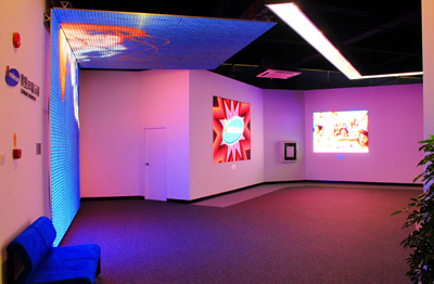 雷曼光电企业展示厅顺利完工并正式投入使用