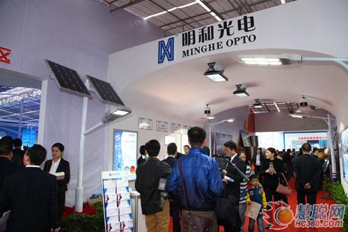 明和光电LED显示屏华彩演绎2012科交会盛况