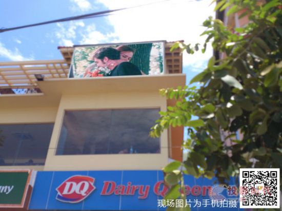 联诚发户外全彩P6 LED屏亮相柬埔寨