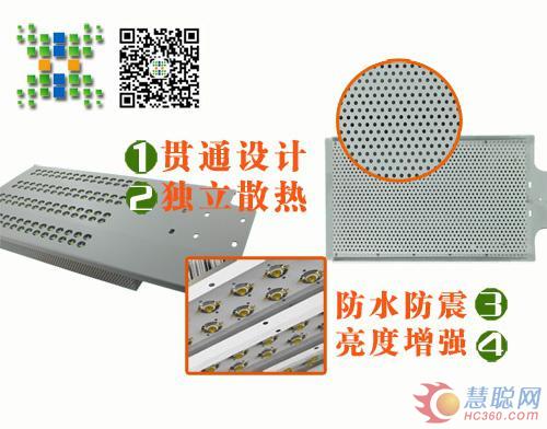 中祥创新推出新型高效通风散热LED照明路灯