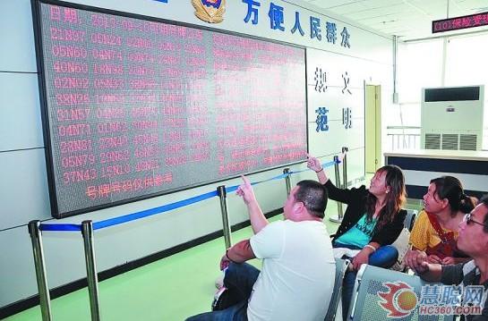 LED显示屏为邯郸自助选车牌号创便利