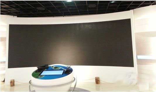 中达电通LED大屏点亮上海海事法院展厅 中达电通LED大屏点亮上海海事法院展厅