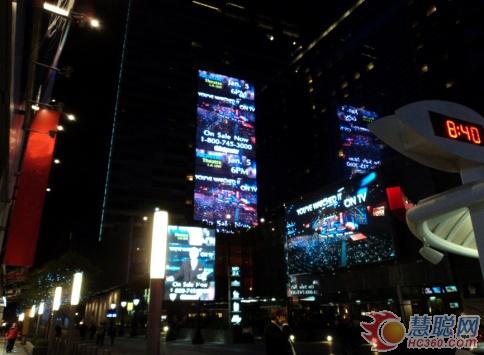 锐拓巨型LED灯条屏将登陆美国纽约时报广场