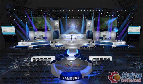 顶配LED屏全程助威WCG竞技中国区大赛