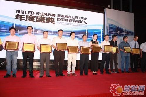 TCL获奖2013年度LED行业风云榜