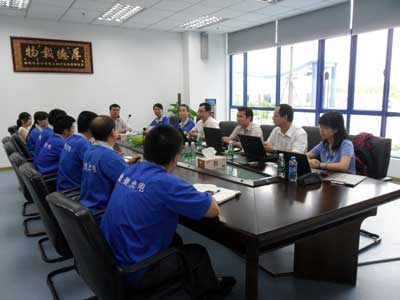 雷曼光电顺利通过2013年度ISO9001 & ISO14001体系外审