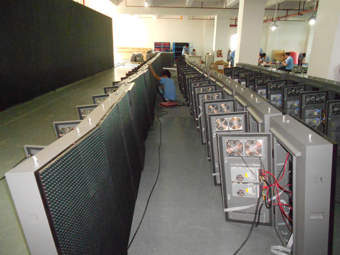 走进科维光电 揭秘LED电子显示屏的制作工艺