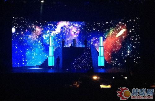 硅芯半透明LED显示屏成功应用日本大剧场