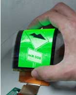 维信诺研制出我国首款单色柔性OLED显示器