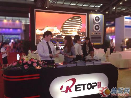 德豪锐拓显示300寸超高精度LED电视全球首发