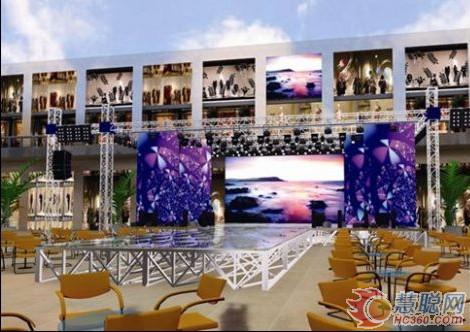 联诚发倾力打造西北户外超高清第一屏