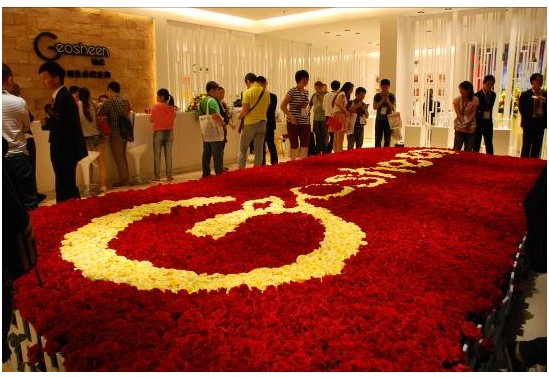 Geosheen极成光电以花寓光 亮相广州国际照明展