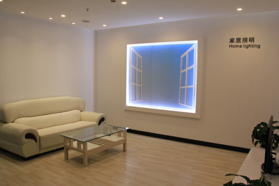 雷曼光电企业展示厅顺利完工并正式投入使用