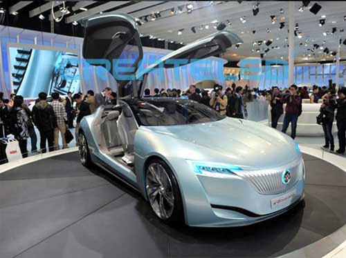 创显高清LED显示屏亮相2013上海国际汽车展