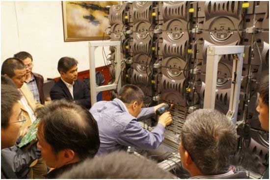 利亚德TV高清LED显示系统苏州演示会圆满成功 利亚德TV高清LED显示系统苏州演示会圆满成功