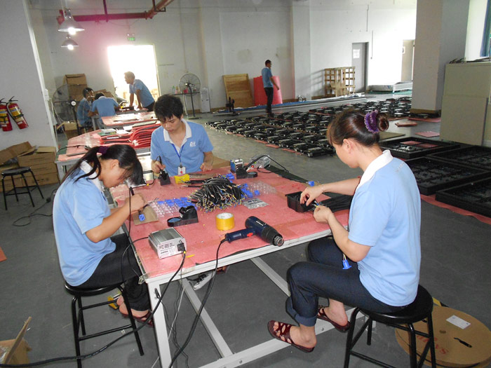 走进科维光电 揭秘LED电子显示屏的制作工艺