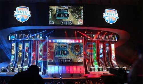 雷迪奥为《英雄联盟》全明星赛提供LED显示屏