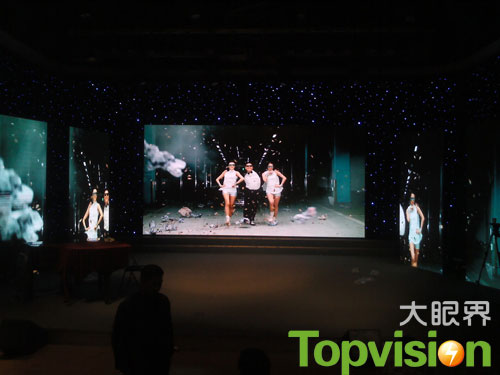 大眼界高端LED显示屏落户临汾广播电视台