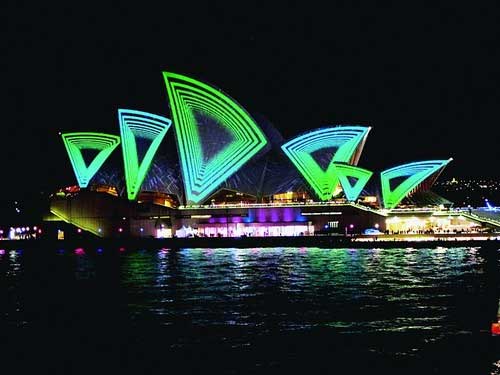 十万LED造盛宴 悉尼灯光音乐节下周五开幕