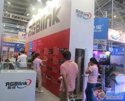 众多LED显示屏企业亮相第二十二届北京音响灯光展